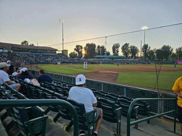 San Manuel Stadium, section: 118, row: D