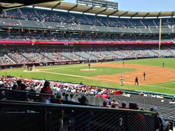 Angel Stadium, section: 226, row: G, seat: 1