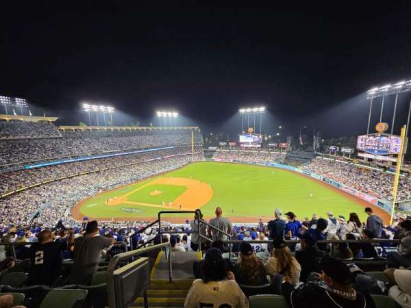 Dodger Stadium, section: 26RS, row: DD, seat: 1