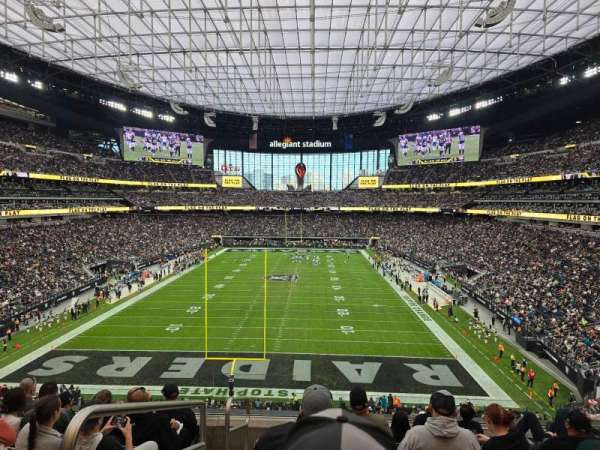 Allegiant Stadium, section: 224, row: 7, seat: 24