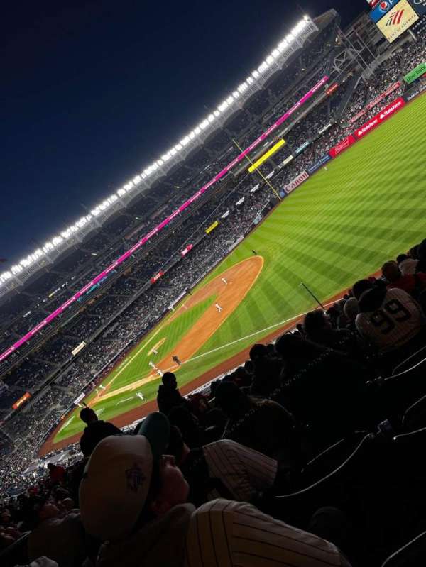 Yankee Stadium, section: 210, row: 15, seat: 8