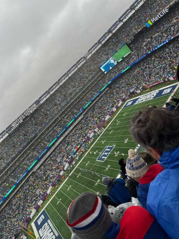 MetLife Stadium, section: 316, row: 20, seat: 5