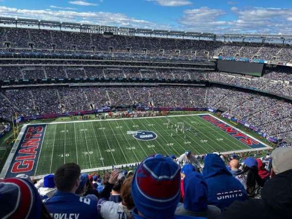 MetLife Stadium, section: 316, row: 20, seat: 5