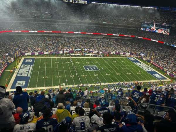 MetLife Stadium, section: 316, row: 20, seat: 5