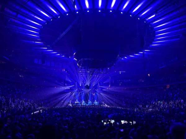 Madison Square Garden, section: 101, row: 8, seat: 15