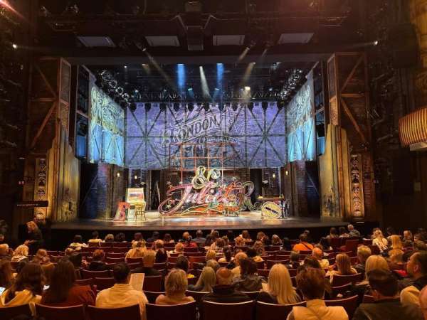 Stephen Sondheim Theatre, section: Orchestra C, row: N, seat: 108