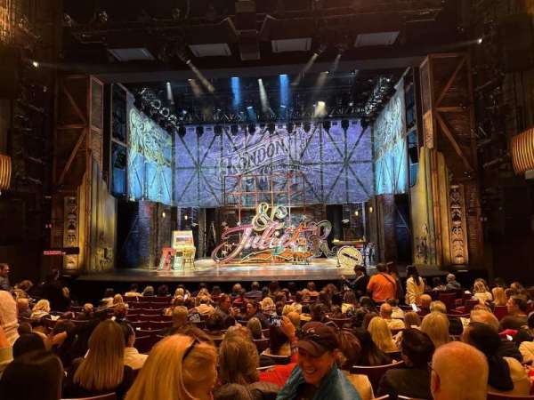 Stephen Sondheim Theatre, section: Orchestra C, row: N, seat: 107