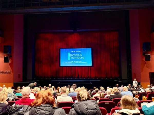 The Tarkington, section: Orch C, row: M, seat: 109
