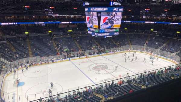 Nationwide Arena, section: 219, row: B, seat: 9