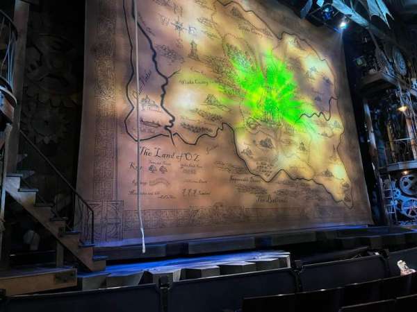 Gershwin Theatre, section: Orchestra L, row: A, seat: 5