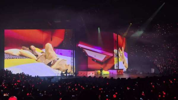 Palacio de los Deportes, section: C14, row: E, seat: 7