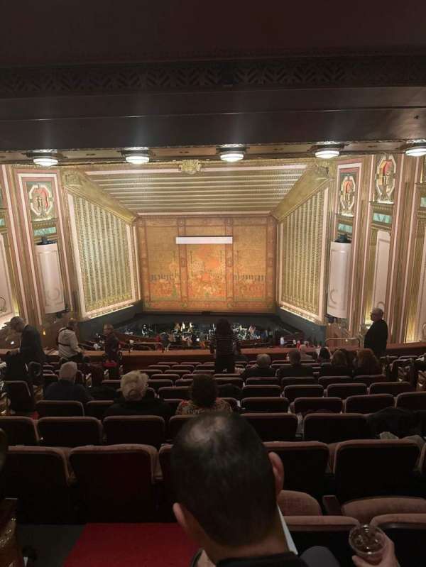 Lyric Opera of Chicago, section: First Balcony, row: L, seat: 411