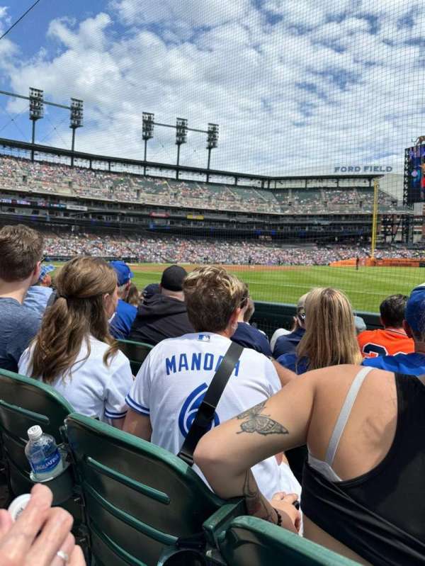 Comerica Park, section: 116, row: 5, seat: 12