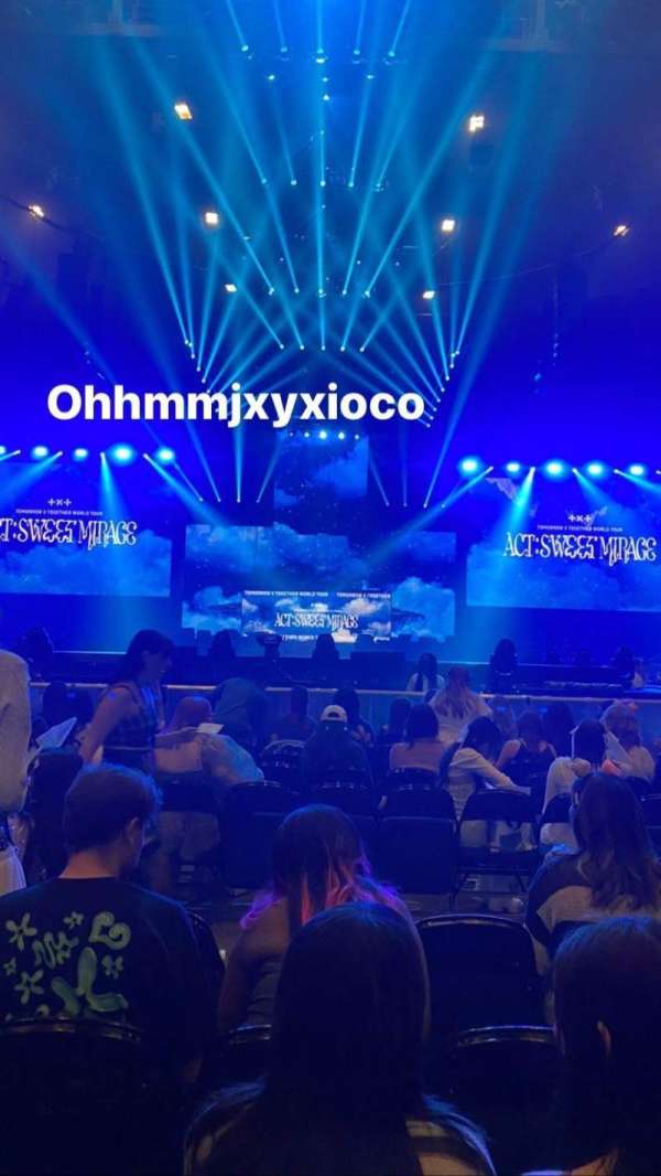 Gas South Arena, section: Floor 5, row: E, seat: 7