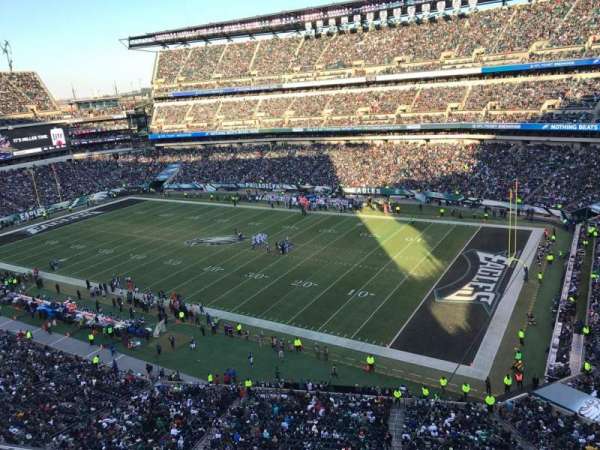 Lincoln Financial Field, section: 206, row: 1, seat: 16