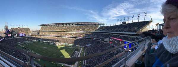 Lincoln Financial Field, section: 206, row: 1, seat: 14