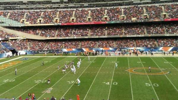 Soldier Field, section: 338, row: 1, seat: 8