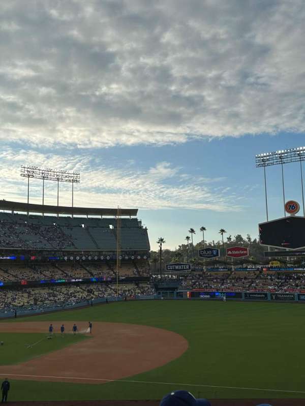 Dodger stadium, section: 144lg, row: G, seat: 1