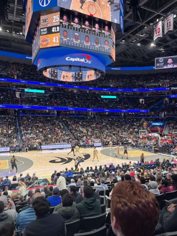 Capital One Arena, section: 110, row: P, seat: 18