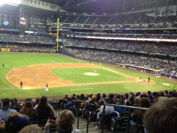 American Family Field, section: 226, row: 14, seat: 2