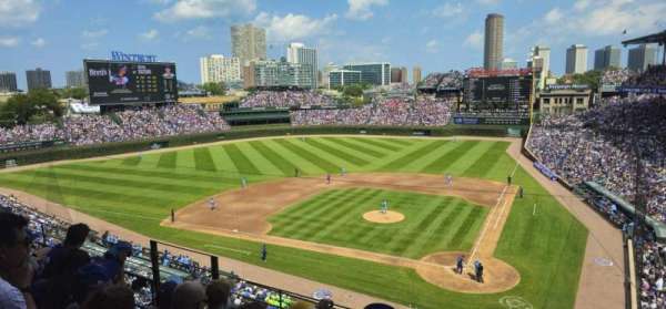 Wrigley Field, section: 314L, row: 4, seat: 7