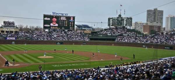 Wrigley Field, section: 221, row: 9, seat: 5