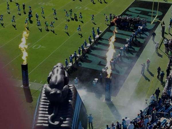 Bank of America Stadium, section: 509, row: wc, seat: 1
