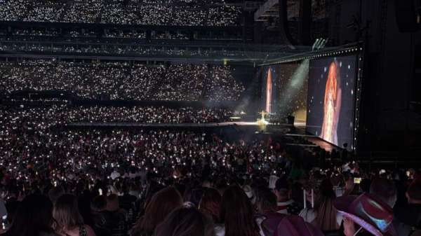 Allegiant Stadium, section: 130, row: 25, seat: 9