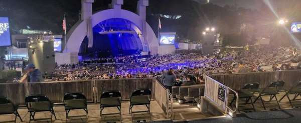 Hollywood Bowl, section: P2, row: 1, seat: 112