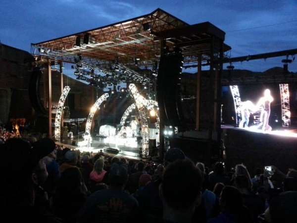 Red Rocks Amphitheatre, section: Right, row: 16, seat: 4