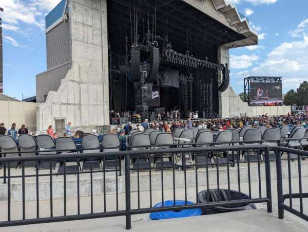 Utah First Credit Union Amphitheatre, section: NADA, row: A, seat: 17