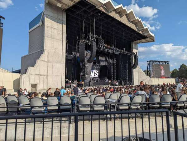 Utah First Credit Union Amphitheatre, section: NADA, row: A, seat: 17