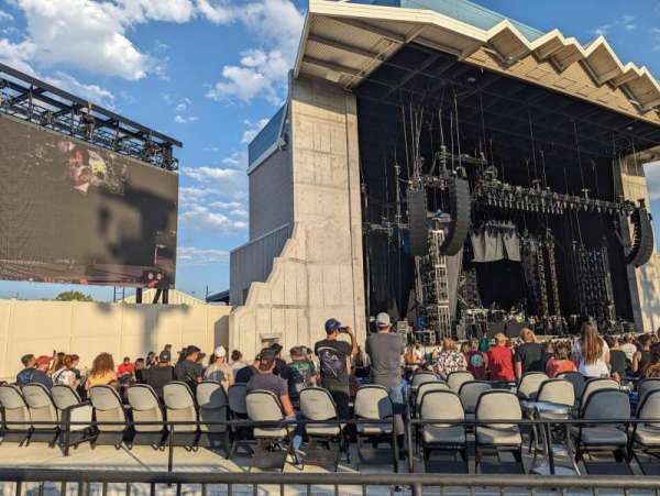 Utah First Credit Union Amphitheatre, section: NADA, row: A, seat: 17