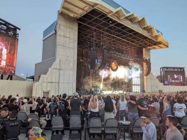 Utah First Credit Union Amphitheatre, section: NADA, row: A, seat: 17