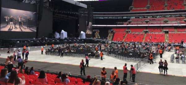 Wembley Stadium, section: 124