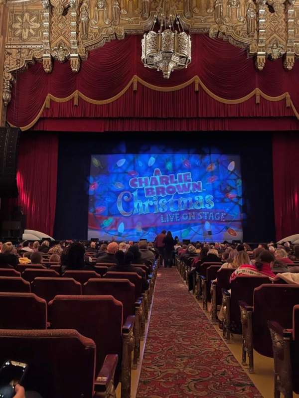 Fox Theatre, Detroit, section: Floor 3, row: T, seat: 314