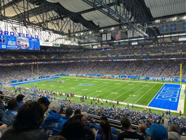 Ford Field, section: 212, row: 5, seat: 9