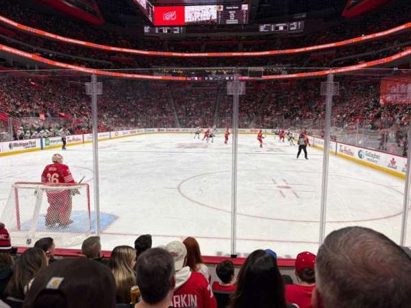 Little Caesars Arena, section: 115, row: 5, seat: 5