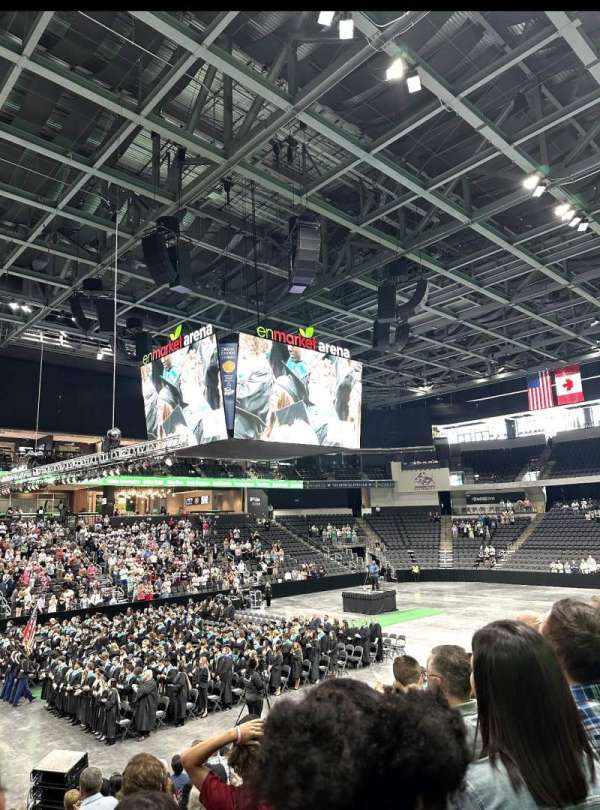 Enmarket Arena, section: 108, row: E, seat: 10