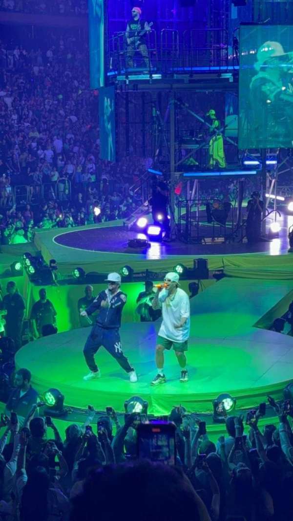 Madison Square Garden, section: 114, row: 9, seat: 1