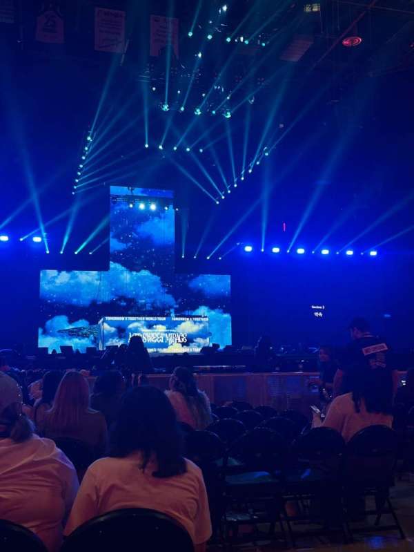 Frost Bank Center, section: F6, seat: 1