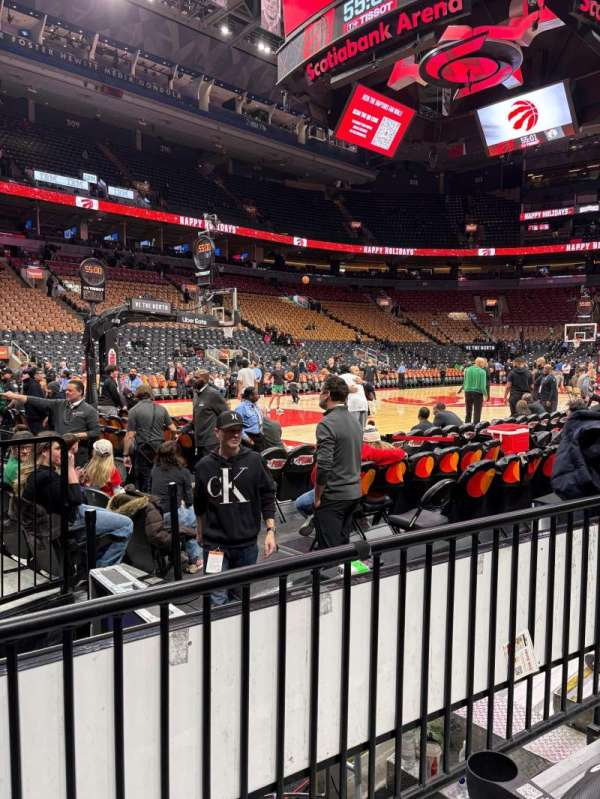 Scotiabank Arena, section: 121, row: 3, seat: 6