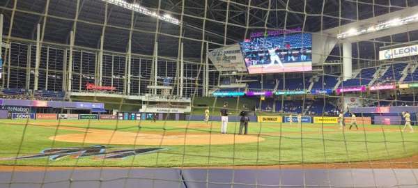 LoanDepot Park, section: FL5, row: AA, seat: 1