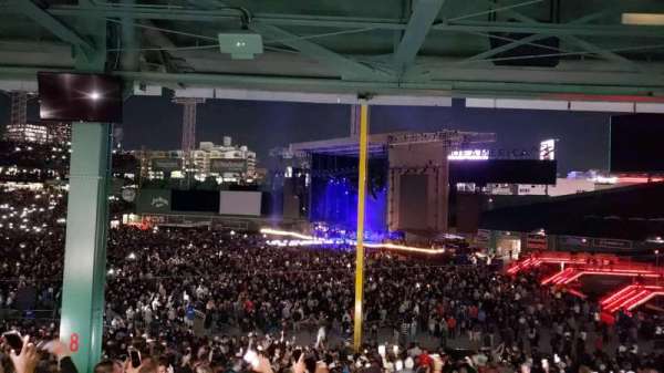 Fenway Park, section: Grandstand 8, row: 10, seat: 5