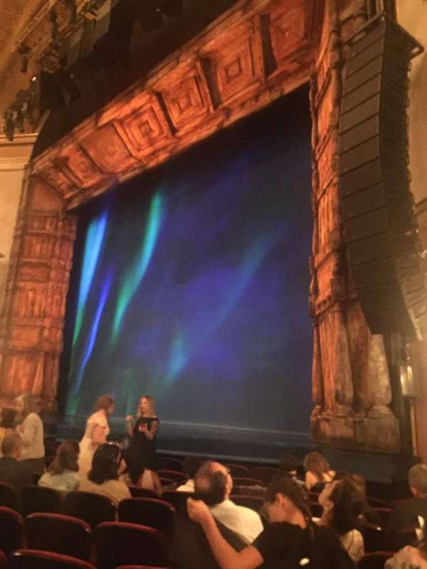 St. James Theatre, section: Orchestra R, row: J, seat: 24