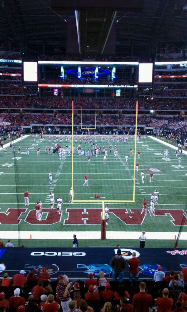 AT&T Stadium, section: 248, row: 1, seat: 3