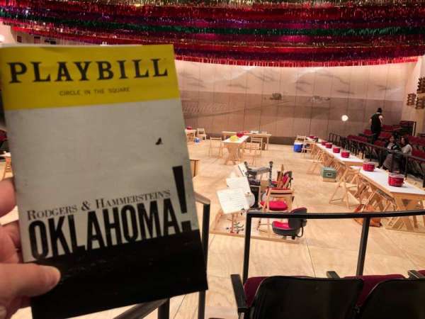 Circle in the Square Theatre, section: Orchestra 100 (Even), row: D, seat: 102