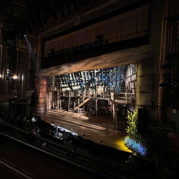 Nederlander Theatre, section: Mezzanine R, row: A, seat: 10