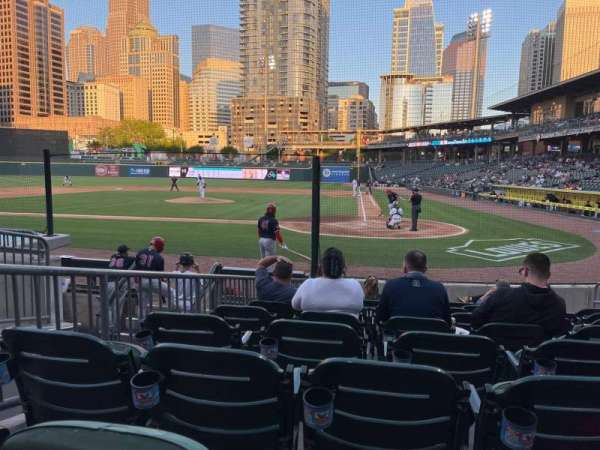 Truist Field, section: 113, row: J, seat: 8