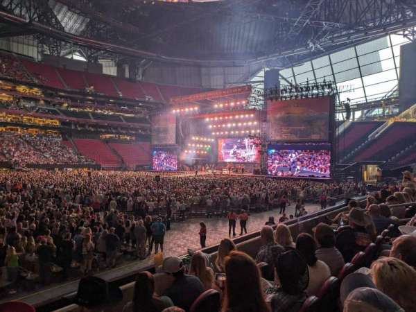 Mercedes-Benz Stadium, section: 112C, row: 4, seat: 14